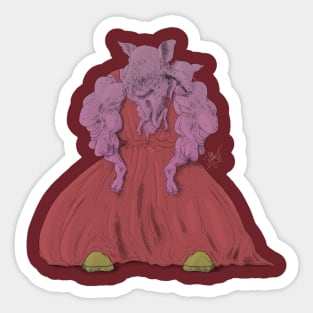 Pepa Pig Gore Sticker